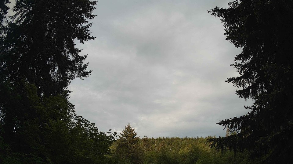 Pacific Northwest skyline timelapse on May 25, 2026 at 6:45 AM