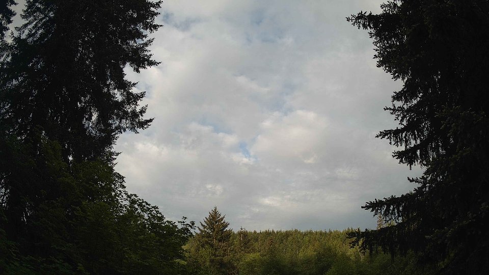 Pacific Northwest skyline timelapse on May 25, 2026 at 7:00 AM