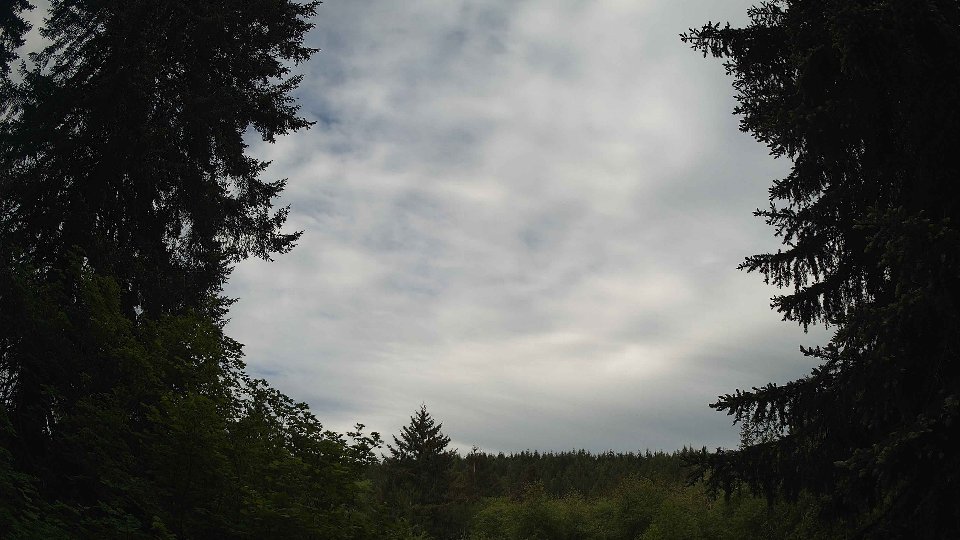 Pacific Northwest skyline timelapse on May 25, 2026 at 8:45 AM