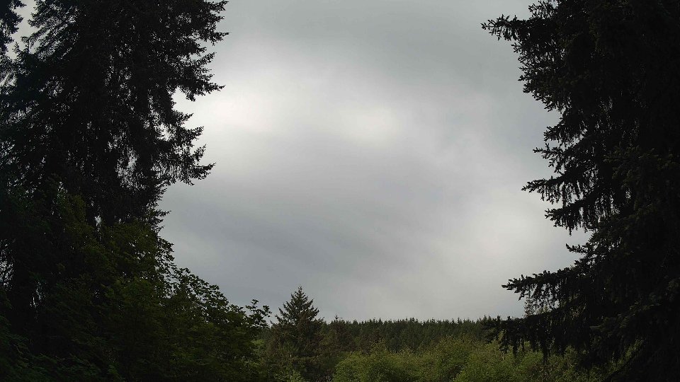Pacific Northwest skyline timelapse on May 25, 2026 at 9:00 AM