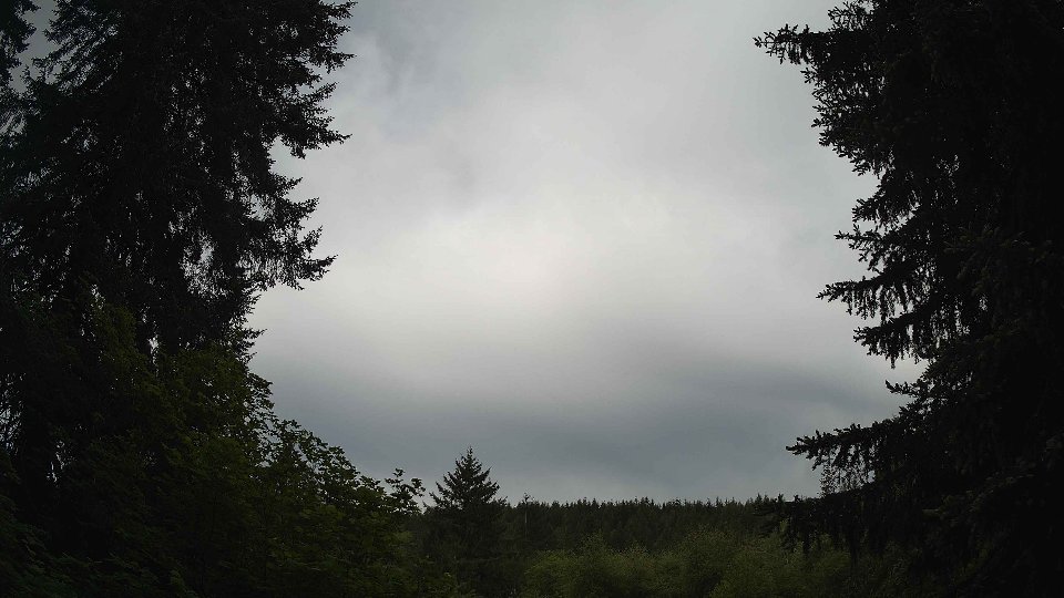 Pacific Northwest skyline timelapse on May 25, 2026 at 9:15 AM
