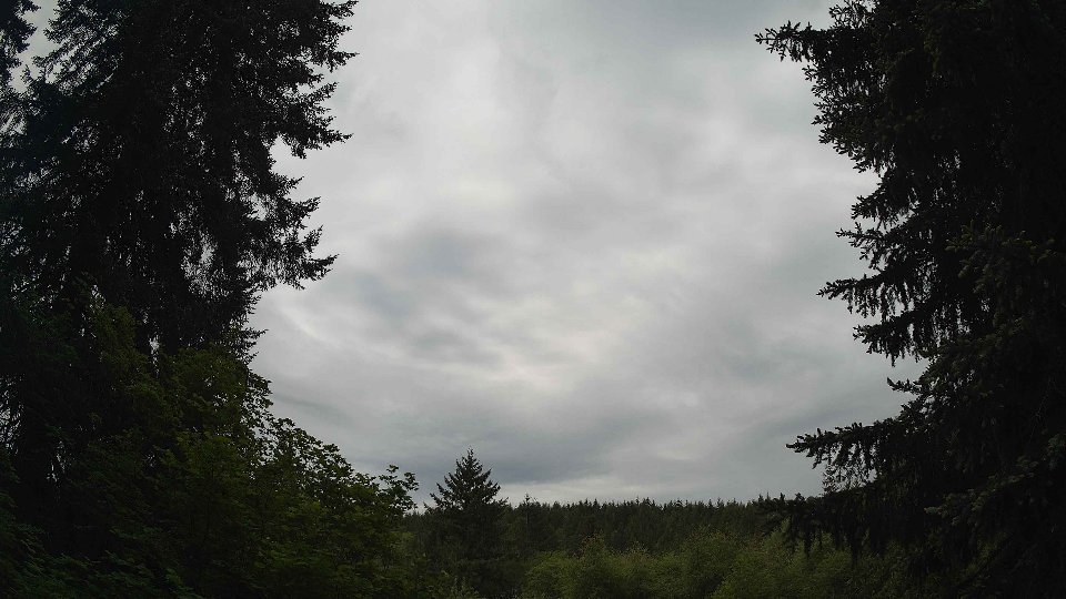 Pacific Northwest skyline timelapse on May 25, 2026 at 9:45 AM
