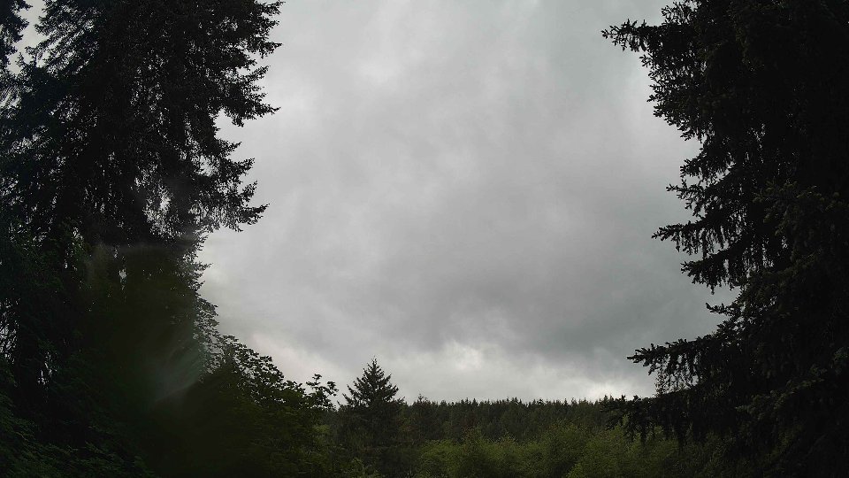 Pacific Northwest skyline timelapse on May 25, 2026 at 11:45 AM