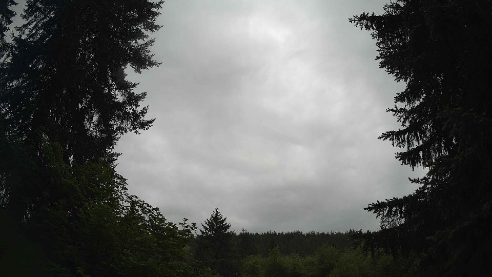Pacific Northwest skyline timelapse on May 25, 2026 at 12:00 PM