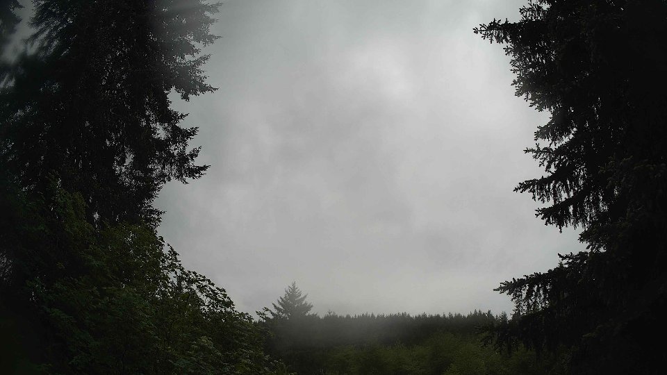 Pacific Northwest skyline timelapse on May 25, 2026 at 12:45 PM