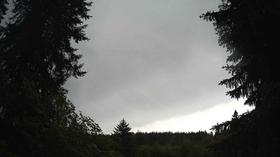 Pacific Northwest skyline timelapse on May 25, 2026 at 3:45 PM