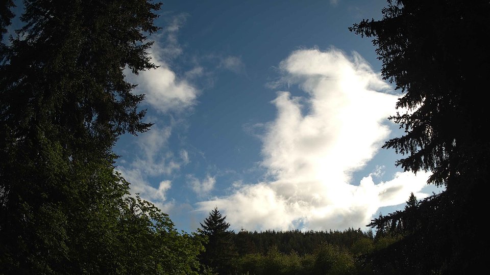 Pacific Northwest skyline timelapse on May 25, 2026 at 6:15 PM