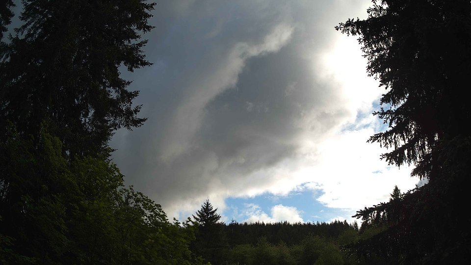 Pacific Northwest skyline timelapse on May 25, 2026 at 6:45 PM