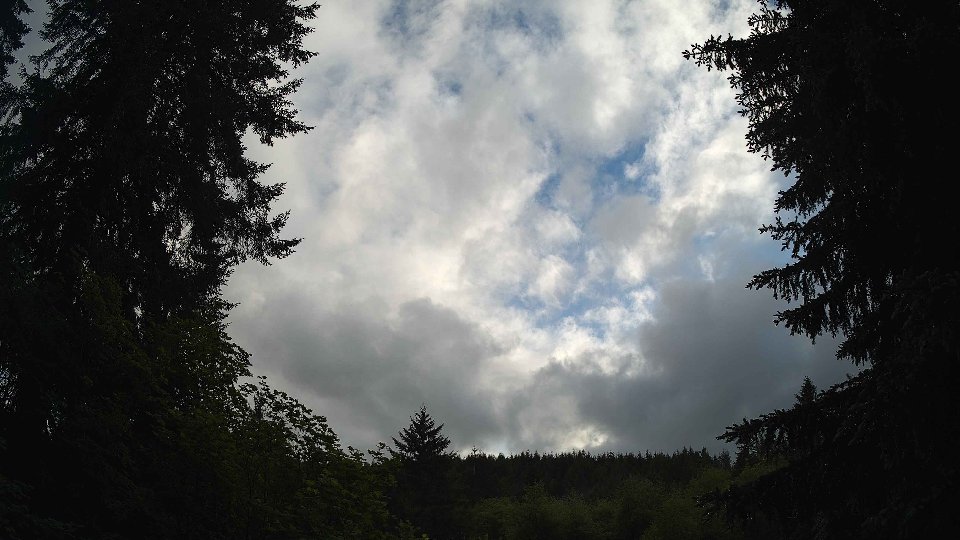 Pacific Northwest skyline timelapse on May 25, 2026 at 7:15 PM