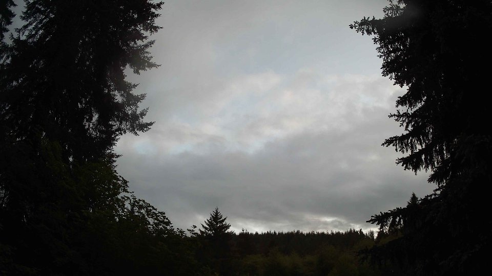 Pacific Northwest skyline timelapse on May 25, 2026 at 9:00 PM