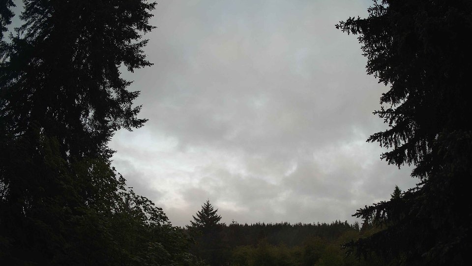Pacific Northwest skyline timelapse on May 26, 2026 at 5:30 AM