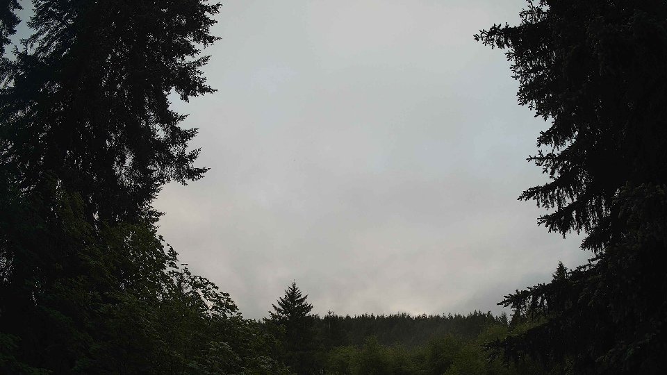 Pacific Northwest skyline timelapse on May 26, 2026 at 6:00 AM