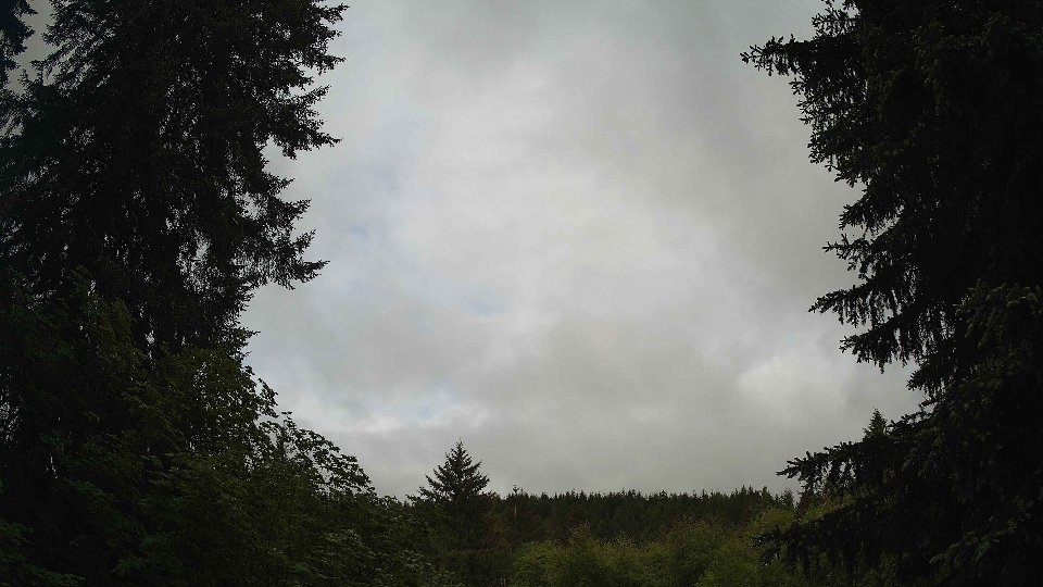 Pacific Northwest skyline timelapse on May 26, 2026 at 8:00 AM