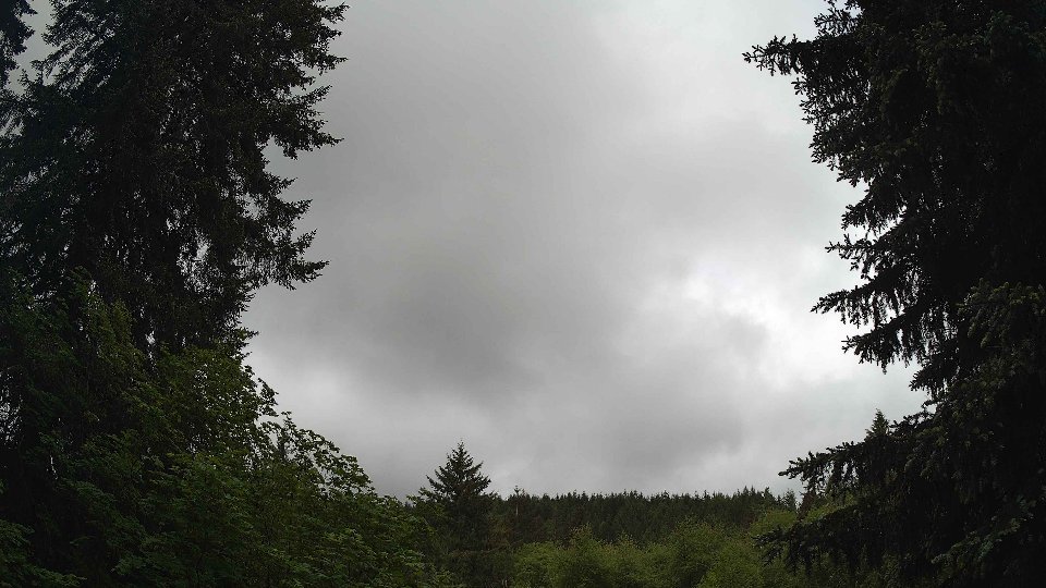 Pacific Northwest skyline timelapse on May 26, 2026 at 8:15 AM