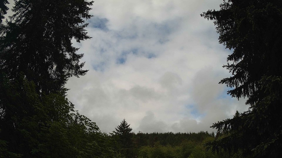 Pacific Northwest skyline timelapse on May 26, 2026 at 8:30 AM