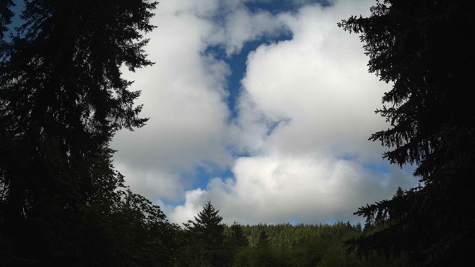 Pacific Northwest skyline timelapse on May 26, 2026 at 9:00 AM