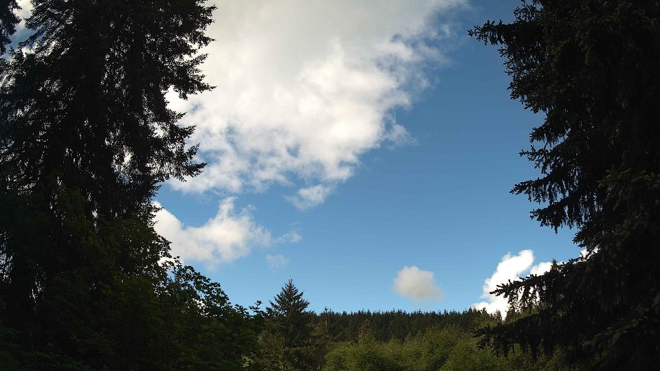 Pacific Northwest skyline timelapse on May 26, 2026 at 10:00 AM