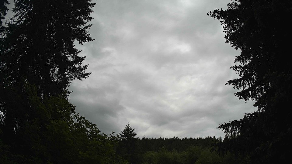 Pacific Northwest skyline timelapse on May 26, 2026 at 11:30 AM