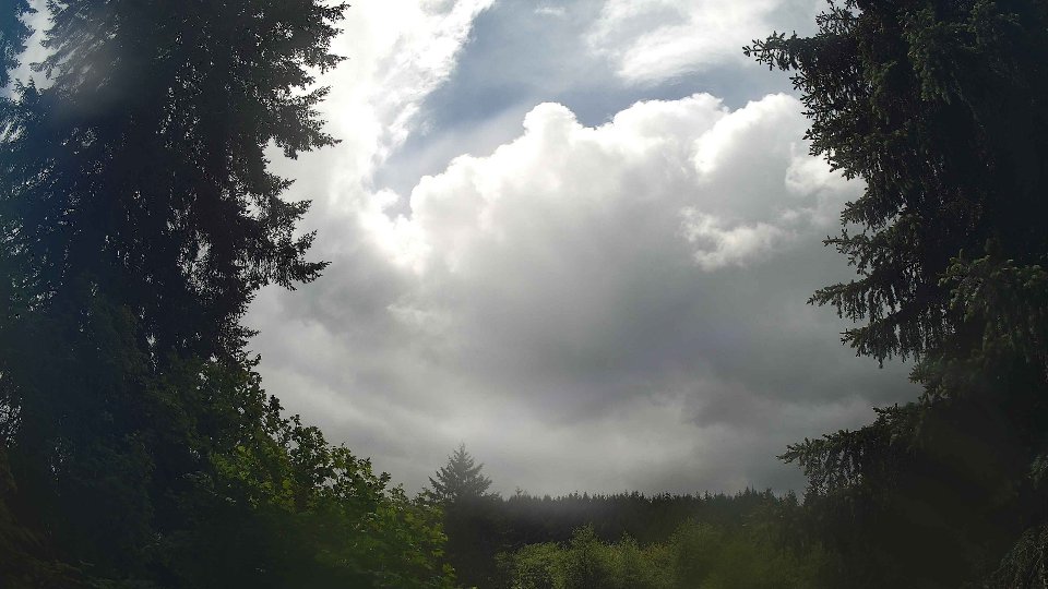 Pacific Northwest skyline timelapse on May 26, 2026 at 1:30 PM