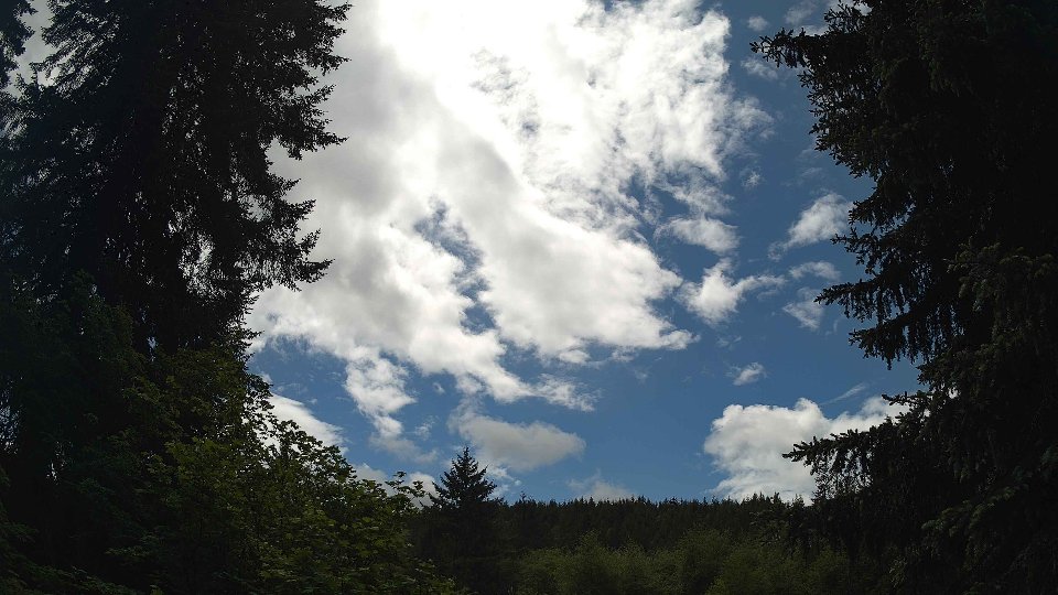 Pacific Northwest skyline timelapse on May 26, 2026 at 2:00 PM