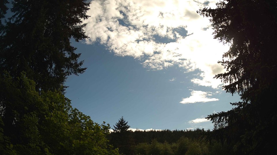 Pacific Northwest skyline timelapse on May 26, 2026 at 5:00 PM