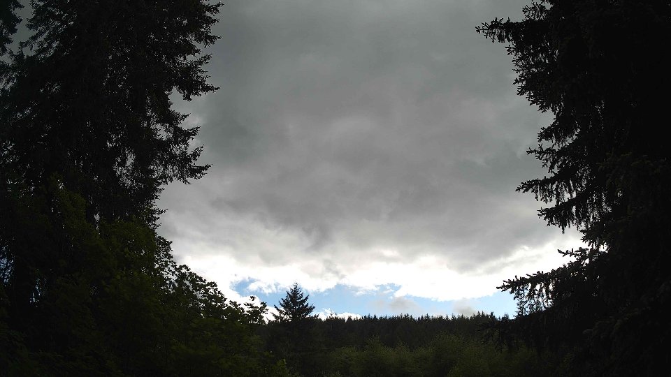 Pacific Northwest skyline timelapse on May 26, 2026 at 5:45 PM