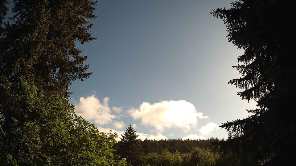 Pacific Northwest skyline timelapse on May 26, 2026 at 6:00 PM