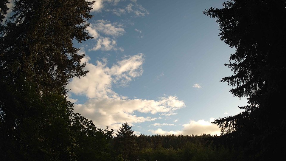 Pacific Northwest skyline timelapse on May 26, 2026 at 7:15 PM