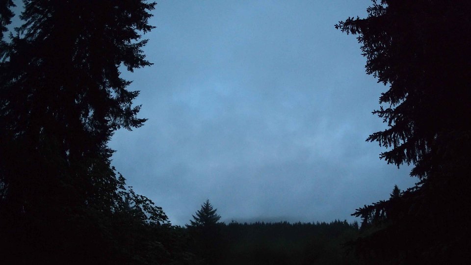 Pacific Northwest skyline timelapse on May 26, 2026 at 5:00 AM