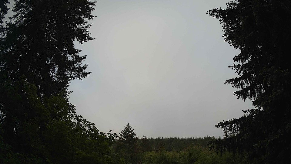 Pacific Northwest skyline timelapse on May 27, 2026 at 6:45 AM