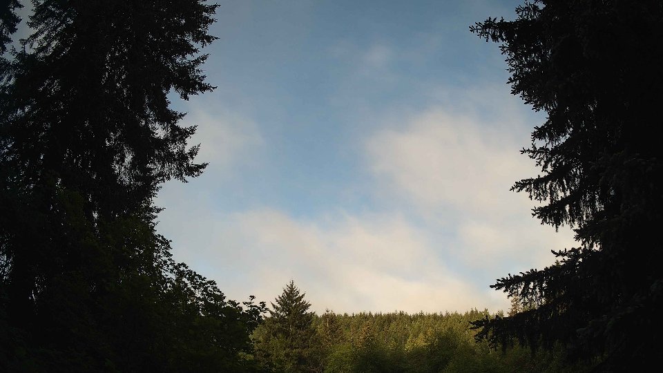 Pacific Northwest skyline timelapse on May 27, 2026 at 7:15 AM