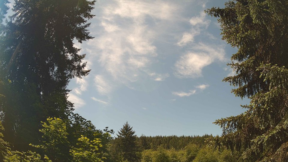 Pacific Northwest skyline timelapse on May 27, 2026 at 12:30 PM