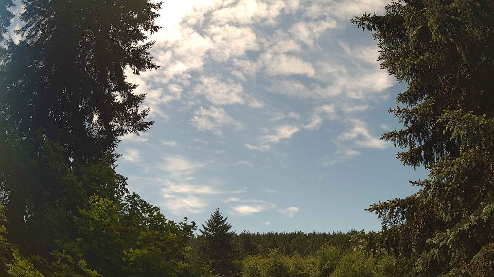 Pacific Northwest skyline timelapse on May 27, 2026 at 12:45 PM