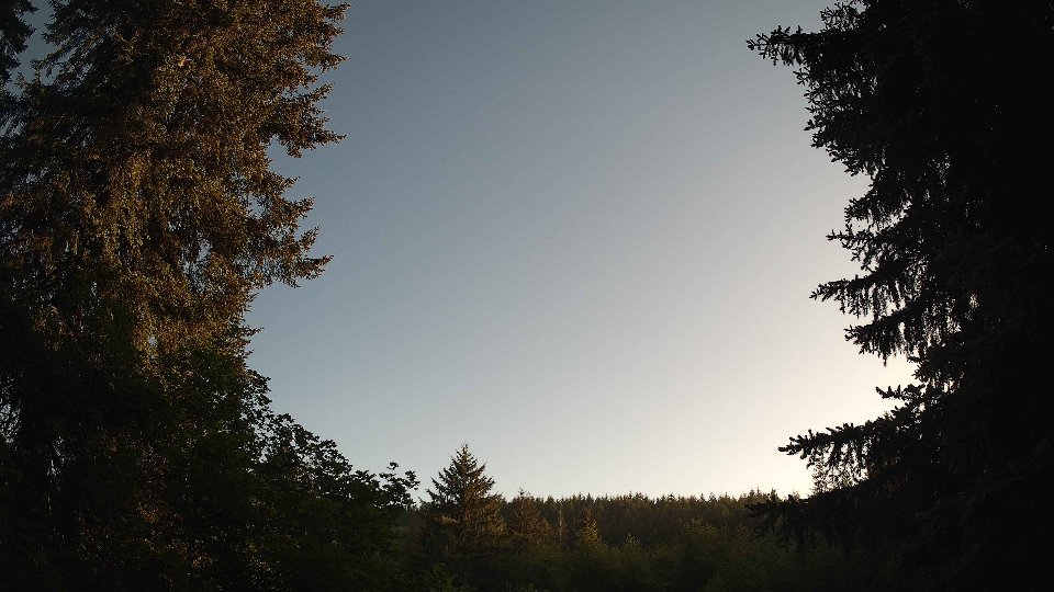 Pacific Northwest skyline timelapse on May 27, 2026 at 7:30 PM