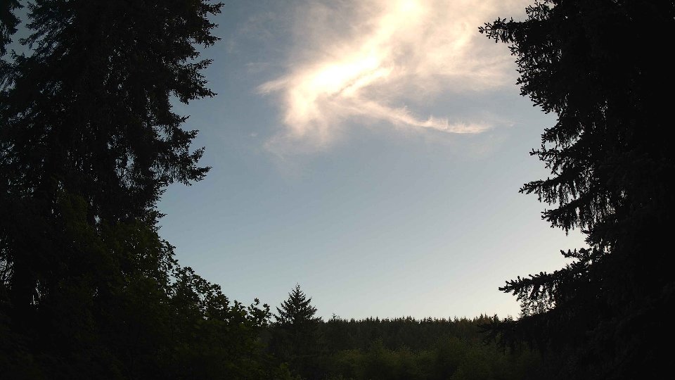 Pacific Northwest skyline timelapse on May 27, 2026 at 8:15 PM