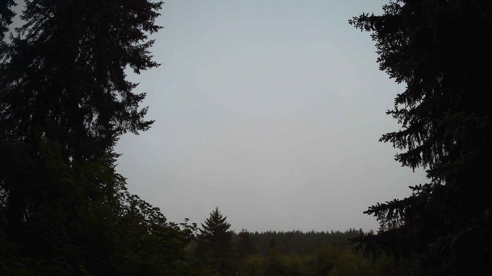 Pacific Northwest skyline timelapse on May 28, 2026 at 5:15 AM