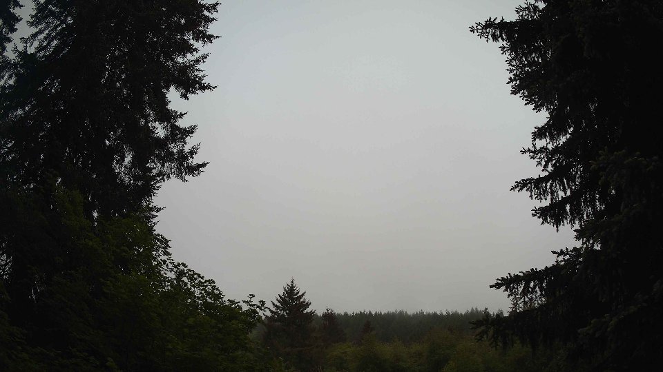 Pacific Northwest skyline timelapse on May 28, 2026 at 5:30 AM