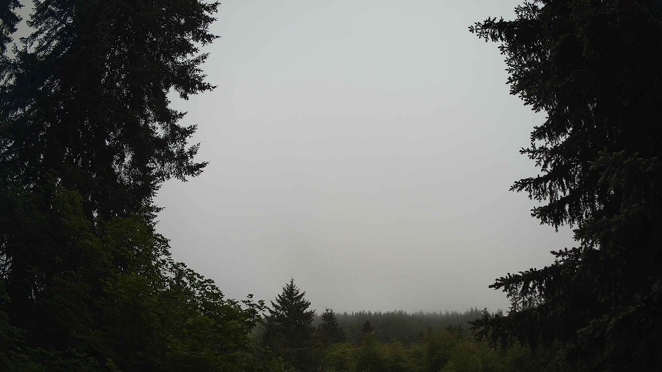 Pacific Northwest skyline timelapse on May 28, 2026 at 6:00 AM