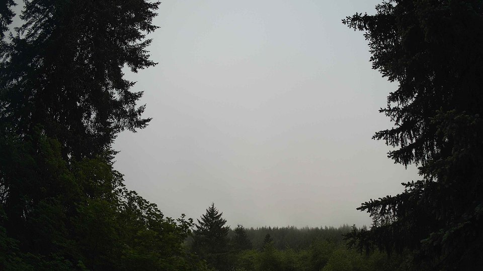 Pacific Northwest skyline timelapse on May 28, 2026 at 6:45 AM