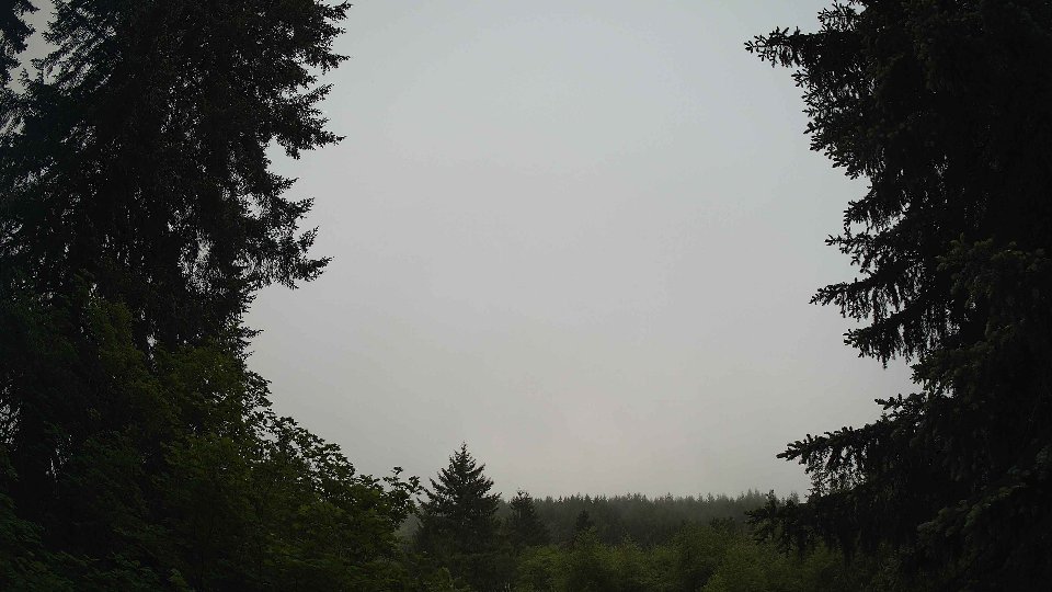 Pacific Northwest skyline timelapse on May 28, 2026 at 7:15 AM