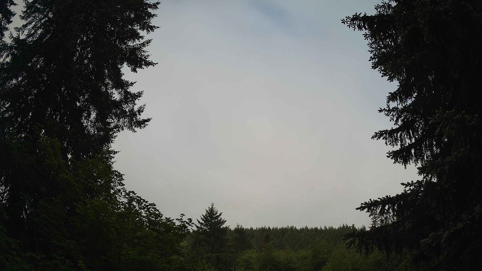 Pacific Northwest skyline timelapse on May 28, 2026 at 7:45 AM