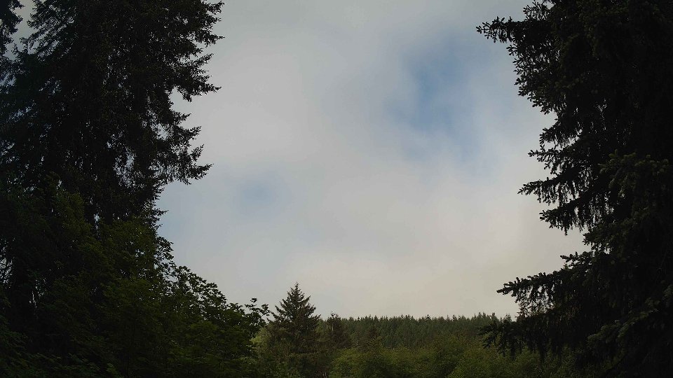 Pacific Northwest skyline timelapse on May 28, 2026 at 8:15 AM