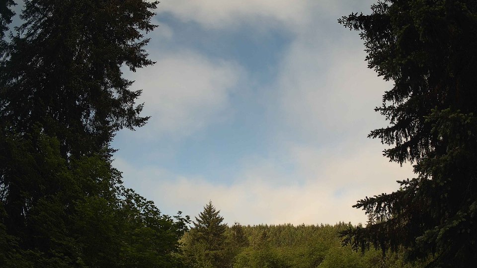 Pacific Northwest skyline timelapse on May 28, 2026 at 8:30 AM