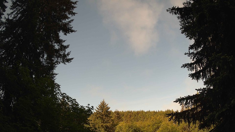 Pacific Northwest skyline timelapse on May 28, 2026 at 8:45 AM