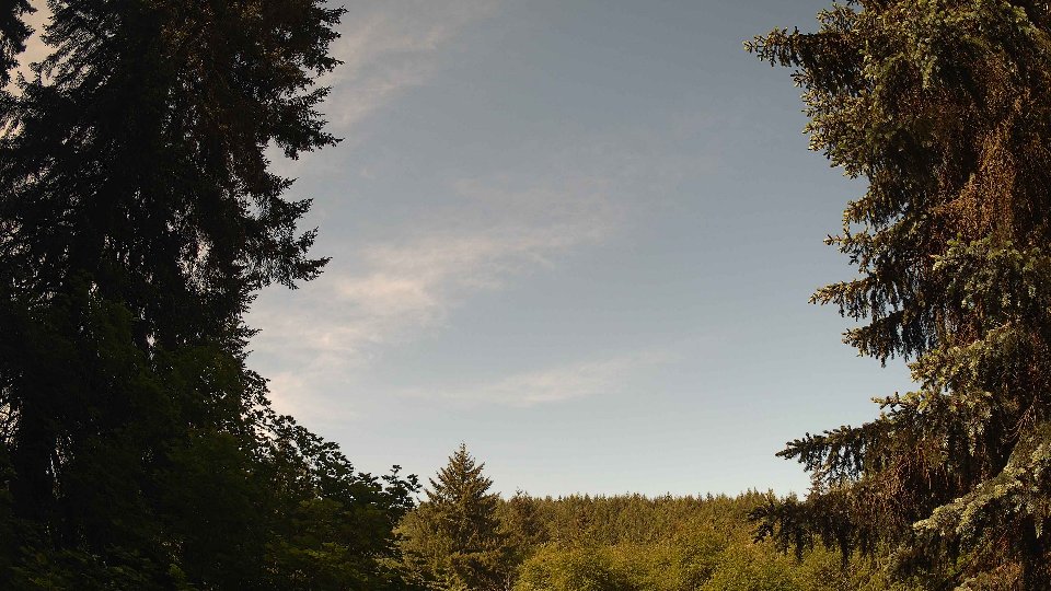 Pacific Northwest skyline timelapse on May 28, 2026 at 9:45 AM