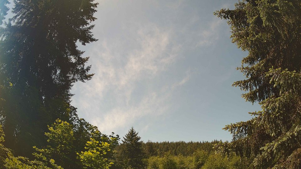 Pacific Northwest skyline timelapse on May 28, 2026 at 12:30 PM