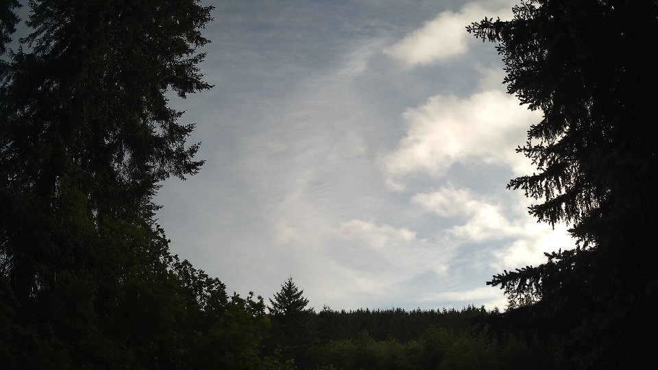 Pacific Northwest skyline timelapse on May 28, 2026 at 7:00 PM