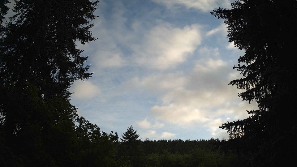 Pacific Northwest skyline timelapse on May 28, 2026 at 7:30 PM
