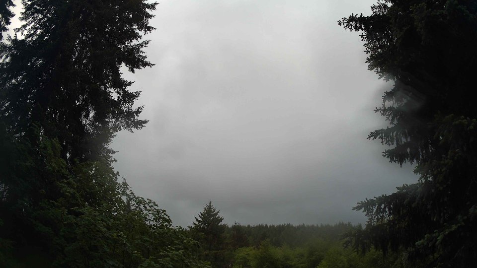 Pacific Northwest skyline timelapse frame from May 29th, 2026 at 5:30 AM