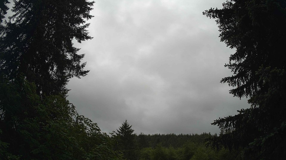 Pacific Northwest skyline timelapse frame from May 29th, 2026 at 7:15 AM